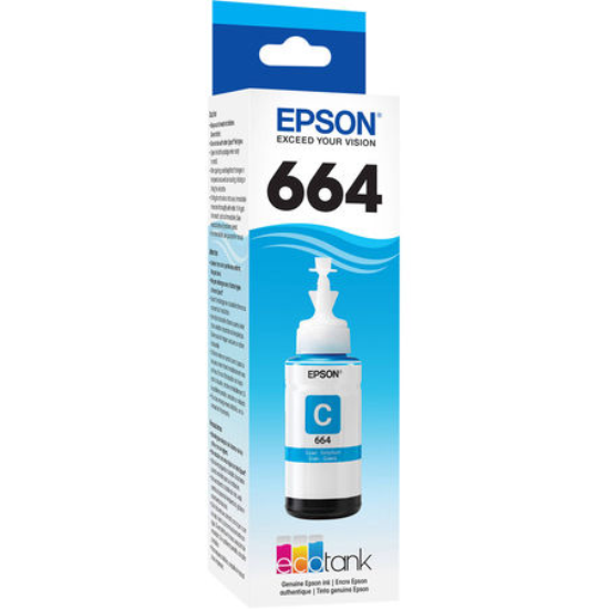 Epson T6641 Orjinal Siyah Mürekkep Kartus-C13T66414A 