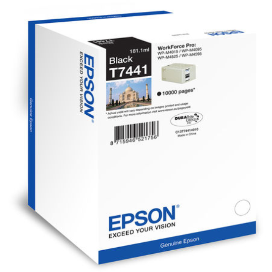 Epson T7441 Orjinal Siyah Kartus-C13T74414010  