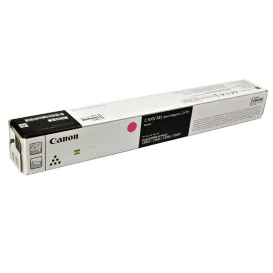 Canon C-EXV58L Orjinal  Kirmizi Toner, IR-ADV DXC5800/5840I, 5850I,5860I,5870I,5880I