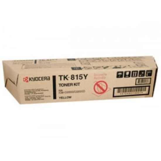 Kyocera TK-815 Sari Toner,Kyocera TK815 Orjinal Sari TonerKyocera KM-C2360 Sari Toner