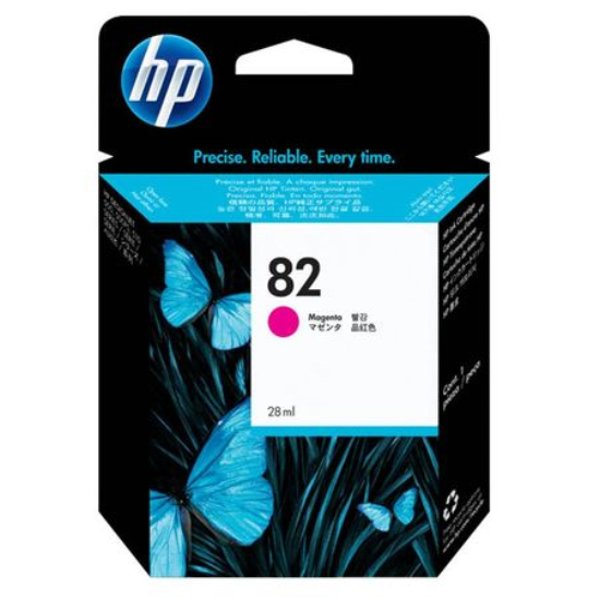 Hp 82-CH567A Kirmizi Orjinal Kartus