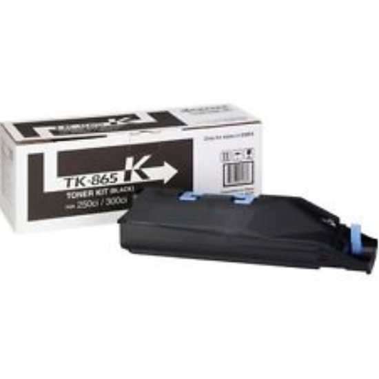 Kyocera TK-865 Siyah Toner,Kyocera TK865 Orjinal Siyah Toner,Kyocera Mita Taskalfa 250ci,350ci Toner