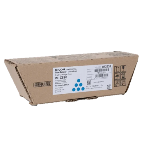 RICOH IM-C375 MUADIL MAVI TONER,842657