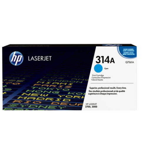 HP Q7561A TONER/HP 314A MAVI TONER
