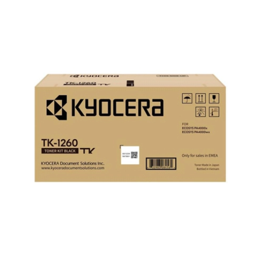 KYOCERA TK-1250 ORJINAL TONER,ECOSYS MA3500X,MA3500WX,MA3501WFX,PA3500X,PA3500WX