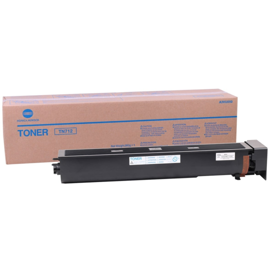 Konica Minolta TN-712 Orjinal Siyah Toner,Ineo 654,Ineo 754