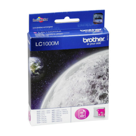 Brother LC57-LC1000 Kirmizi Orjinal Kartus
