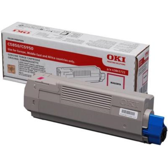 Oki C610 Orjinal Kirmizi Toner,Oki C610 Orjinal Toner,Oki 44315322 Toner