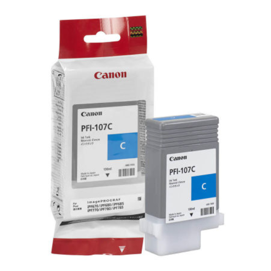 Canon PFI-107MBK Mat Siyah Orjinal Kartus-6704B001  