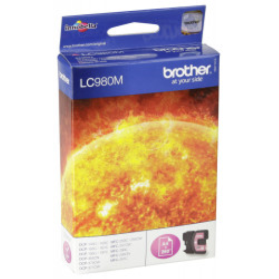 Brother LC38-LC980 Kirmizi Orjinal Kartus