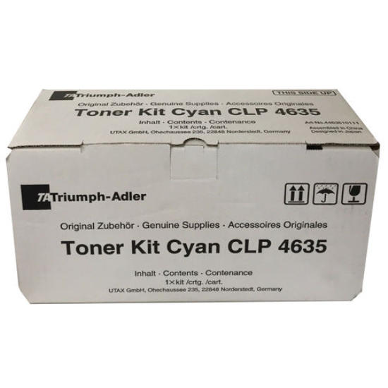 Utax CLP3635 Mavi Toner,Utax CLP3635 Orjinal Mavi Toner,Utax CLP4635 Mavi Toner,4463510011