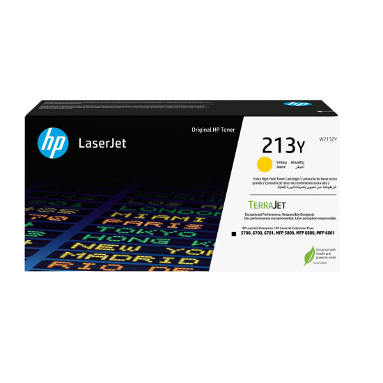 HP 213Y,W2132Y Orjinal Sari Toner