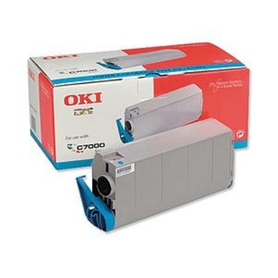 OKI 7000,7100,7200,7300,7350,7400,7500 MAVI ORJINAL TONER,OKI 41304287 TONER