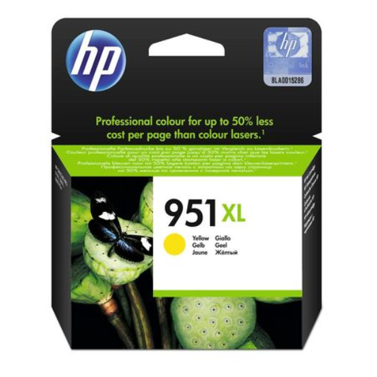 HP 951XL CN048A Sari Orjinal Yüksek Kapasite Kartus 