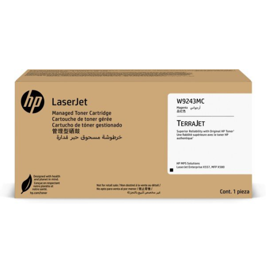HP W9243MC KIRMIZI MUADIL TONER, X557, X577, X580, X55745, X58045