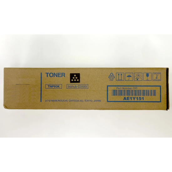 Konica Minolta TNP-92 Siyah Toner,Konica Minolta TNP92 Orjinal Toner,Konica Minolta Bizhub C3120i Toner