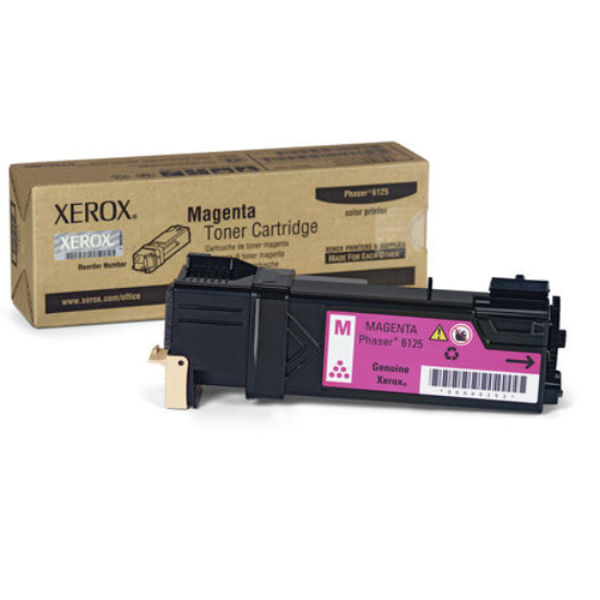 XEROX PHASER 6125 TONER/XEROX 106R01336 TONER/XEROX 6125 KIRMIZI TONER