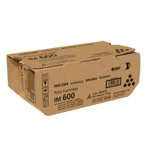 RICOH IM-600 MUADIL TONER,IM550,P800,P801MUADIL TONER,418478