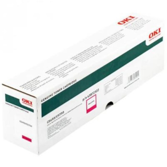 OKI 5650,OKI 5750 ORJINAL TONER,OKI 43872322 KIRMIZI ORJINAL TONER