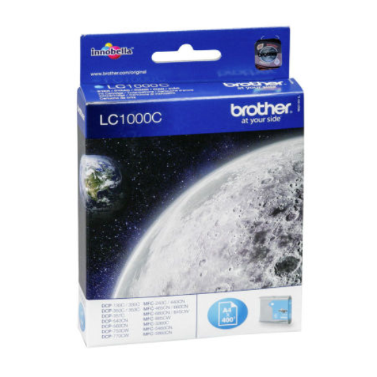 Brother LC57-LC1000 Mavi Orjinal Kartus
