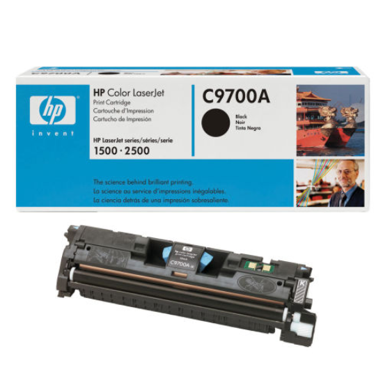 HP C9700A TONER/HP 121A SIYAH TONER 