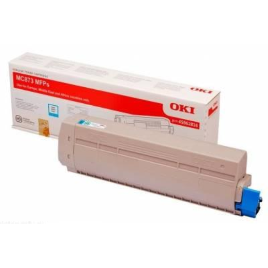 Oki MC883 Orjinal Mavi Orjinal  Toner,Oki MC853 Toner,Oki MC873 Orjinal Toner,45862851