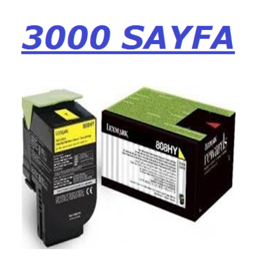 LEXMARK 808HY TONER,LEXMARK 808 SARI TONER