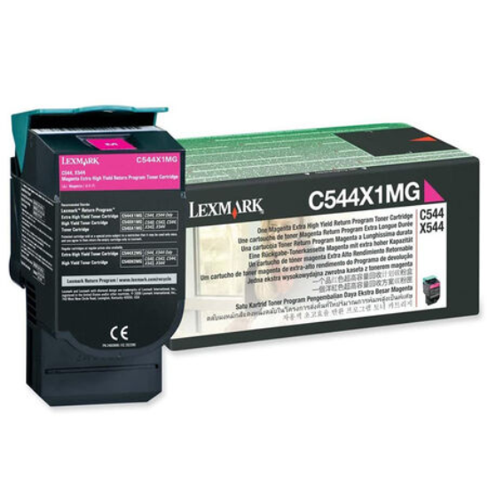 LEXMARK C540 TONER/LEXMARK C543 TONER/LEXMARK C544 TONER/LEXMARK X543,X544,X546 KIRMIZI TONER
