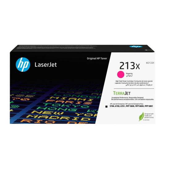 HP 213X,W2133X Orjinal Kirmizi Toner