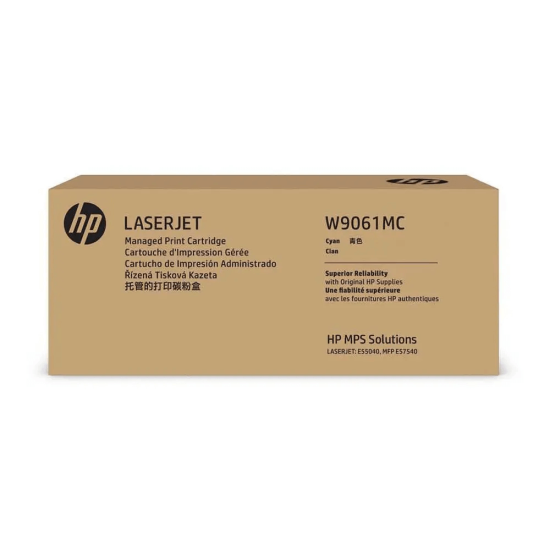 HP W9061MC ORJINAL MAVI TONER,E55040,E57540