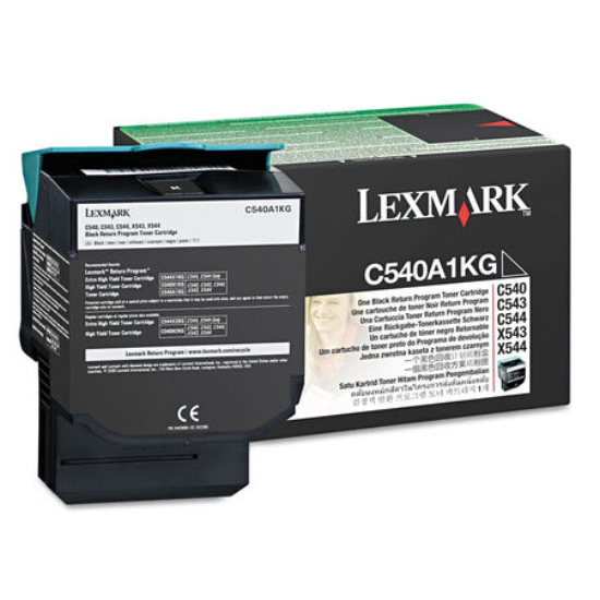 Lexmark C540 Toner/Lexmark C543 Toner/Lexmark C544 Toner/Lexmark X543,X544,X546 Siyah Toner,C540A1KG Toner
