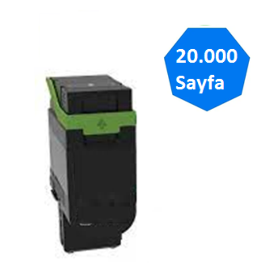 LEXMARK CX532 Muadil Siyah Toner,CX532,CS531,75M5HK0