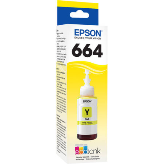 Epson T6643 Orjinal Kirmizi Mürekkep Kartus-C13T66434A 
