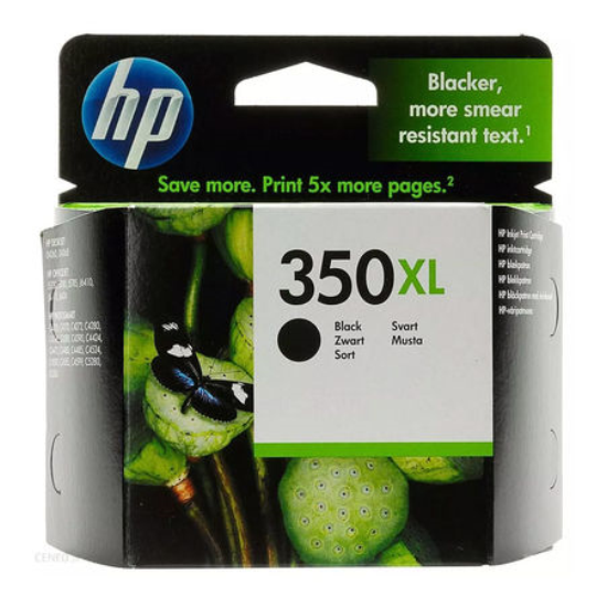 HP 350XL CB336EE Siyah Orjinal Kartus