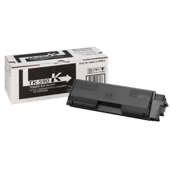 KYOCERA TK590 TONER,KYOCERA TK590 SIYAH TONER                                   KYOCERA TK590 MUADIL SIYAH TONER                                                          KYOCERA FS-C2026 SIYAH TONER