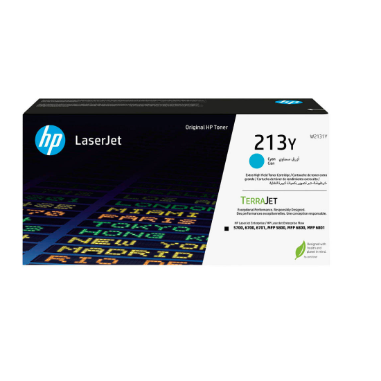 HP 213Y,W2131Y Orjinal Mavi Toner