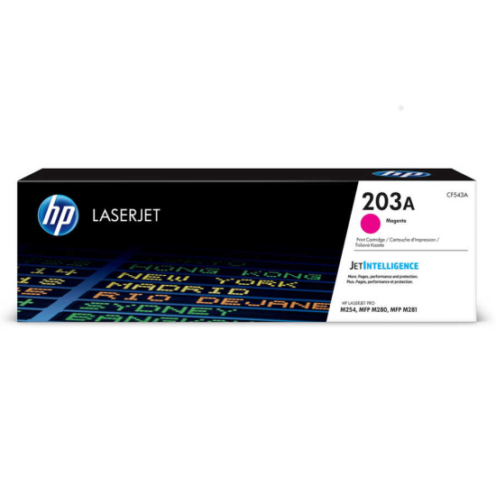 HP CF543A TONER,HP 203A KIRMIZI TONER,HP 203 KIRMIZI TONER,HP M254 TONER,HP M280 TONER,HP M281 TONER