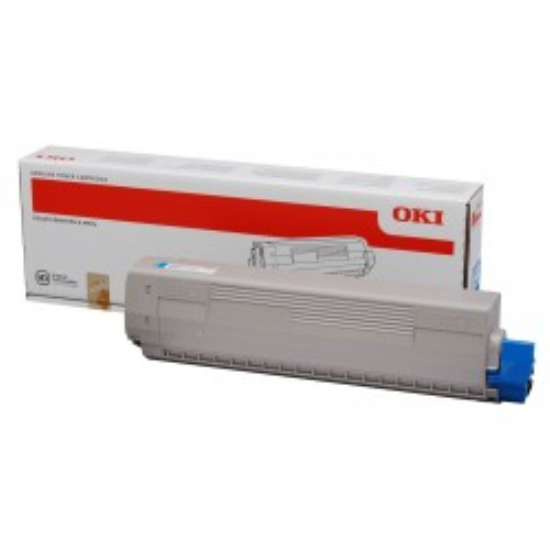 Oki C831 Orjinal  Mavi Toner,Oki 44844507 Mavi Orjinal Toner,Oki C831 Orjinal  Mavi Toner