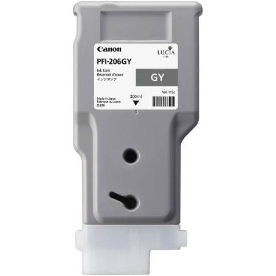 Canon PFI-206 Foto Gri Orjinal Kartus-5313B001  