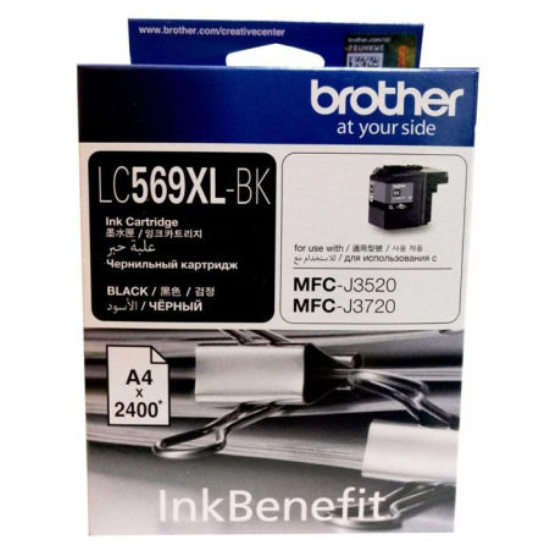 Brother LC569XL Siyah Orjinal Kartus