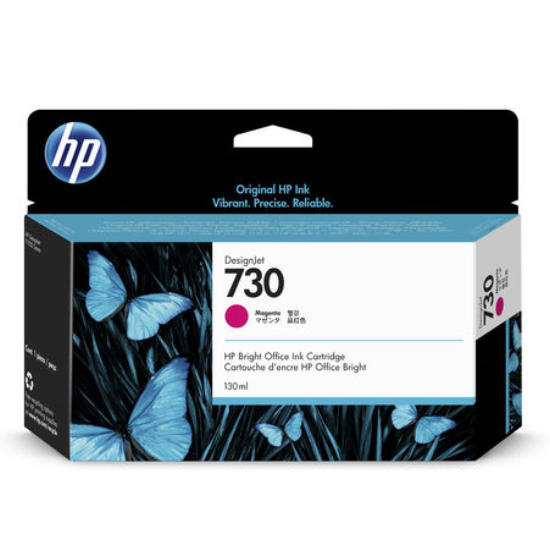 Hp 730-P2V63A Kirmizi Orjinal Kartus