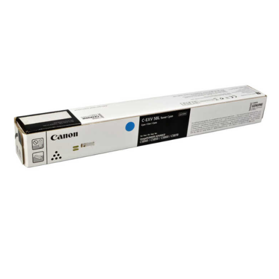 Canon C-EXV58L Orjinal  Mavi Toner, IR-ADV DXC5800/5840I, 5850I,5860I,5870I,5880I