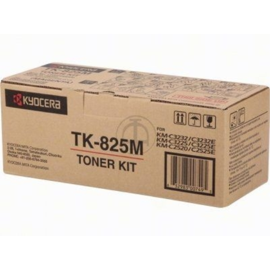 Kyocera TK-825 Kirmizi Toner,Kyocera TK825 Orjinal TonerKyocera KM 2520,KM2525,KM3225,KM3232,KM4035 Toner 