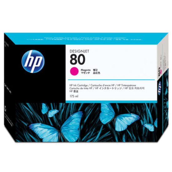 Hp 80-C4874A Kirmizi Orjinal Kartus
