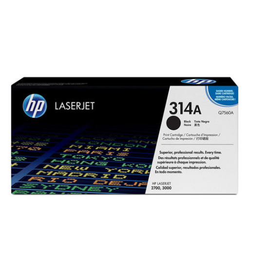 HP Q7560A TONER/HP 314A SIYAH TONER
