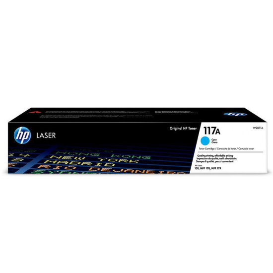 HP 117A-HP W2071A ORJINAL MAVI TONER,M178