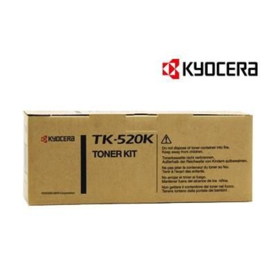 Kyocera TK-520 Siyah Toner,Kyocera TK520 OrjinalTonerKyocera FS-C5015 Toner