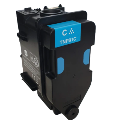 Konica Minolta TNP-81 Muadil Mavi Toner, AAJW431,C3300I,C3301I, C4000I,C4001I