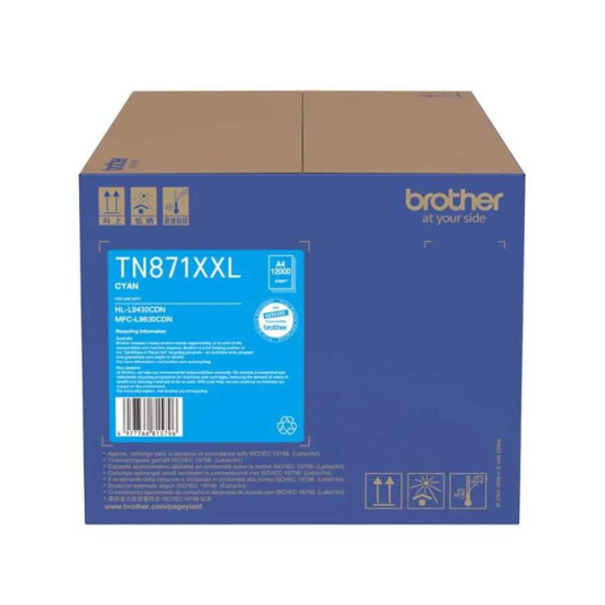 Brother TN-871XXL MuadilMavi Toner,