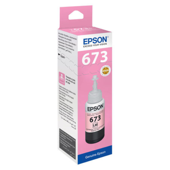 Epson T6735 Orjinal Açik Mavi Mürekkep Kartus-C13T67354A  